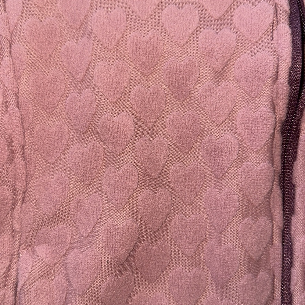 DKNY Sport Purple Hooded Jacket with Color-Block Design (14/16) - Picture 4 of 5